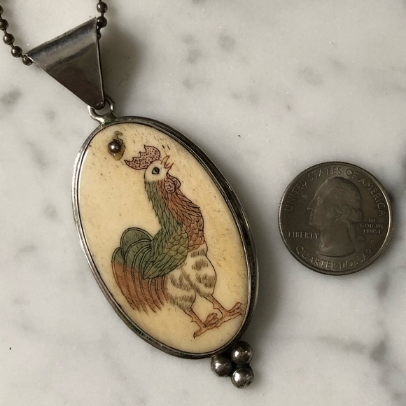 Chinese Zodiac Year of the Rooster Necklace